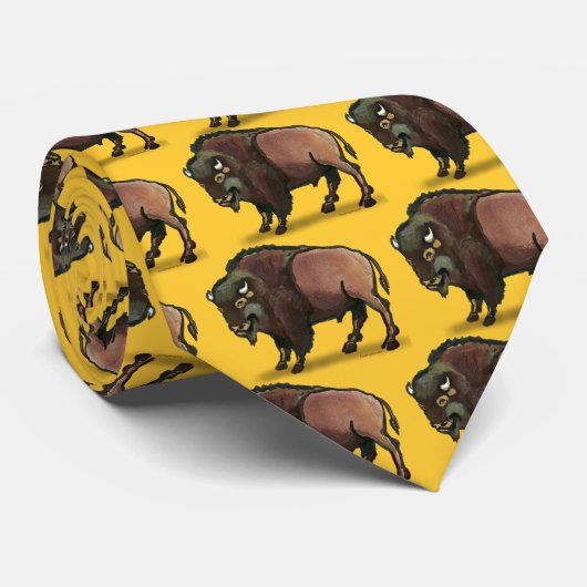 Büffel Krawatte (Gerollt)