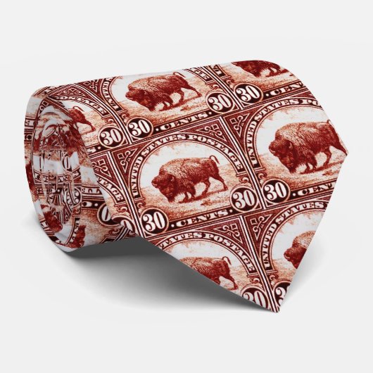 Büffel-Krawatte Krawatte (Gerollt)