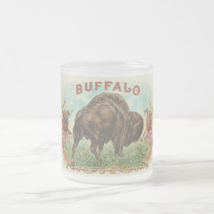 Büffel Mattglastasse