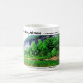 Büffel-nationaler Fluss I - Frühlings-Laub 2008 Kaffeetasse (Mittel)