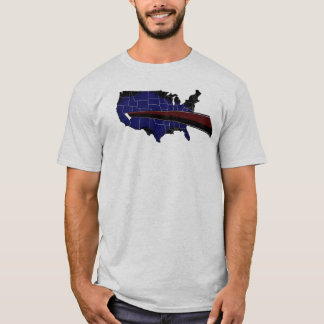 Büffel-Nations-dunkles Logo-Shirt T-Shirt