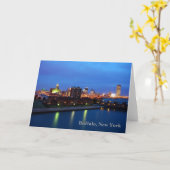 Büffel, New York Karte (Gelbe Blume)