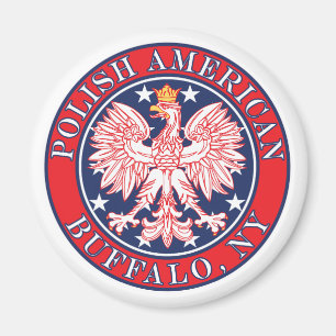 Büffel-New- Yorkpolnisches Magnet