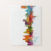 Büffel-New- YorkSkyline Puzzle (Vertikal)