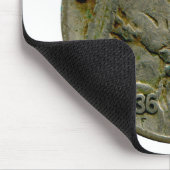"Büffel" Nickel mit 1936 US geht mousepad voran (Ecke)