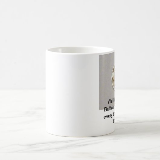 Büffel-Nickel-Tasse Kaffeetasse (Mittel)