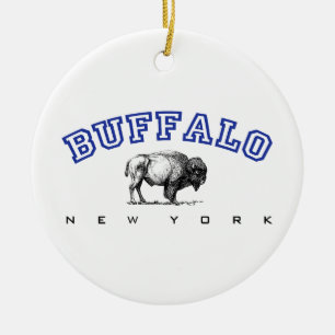 Büffel NY Keramikornament