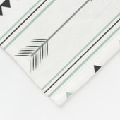 Büffel-Pfeil Fleecedecke (Ecke)