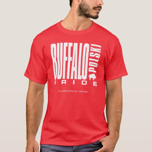 BÜFFEL-POLNISCHER STOLZ T-Shirt (Vorderseite)