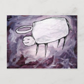 Büffel Postkarte (Vorderseite)