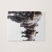 Büffel Puzzle (Horizontal)