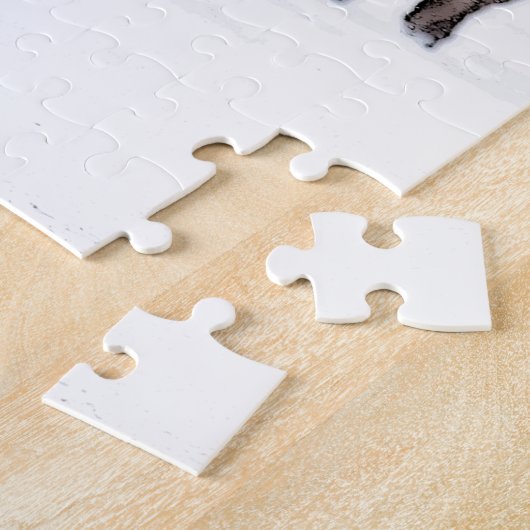 Büffel Puzzle (Seite)