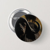 Büffel - Safarigroße fünf TierButtone Button (Vorne & Hinten)