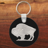 Büffel Schlüsselanhänger (Vorderseite)