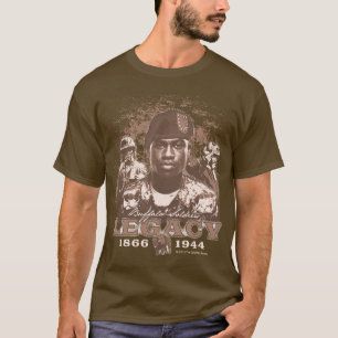 Büffel-Soldat-Vermächtnis auf das Brown-T - Shir T-Shirt