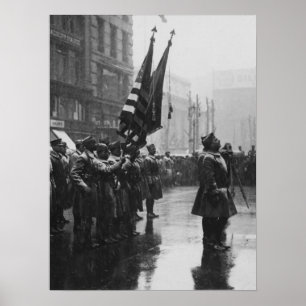 "Büffel-" Soldaten, die Farben - 1919 Poster