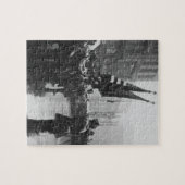 "Büffel-" Soldaten, die Farben - 1919 Puzzle (Horizontal)