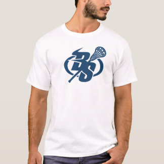 Büffel-Soldatenlacrosse-T - Shirt-Entwurf 3 T-Shirt