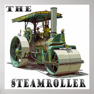 Büffel-SpringfieldSteamRoller Poster