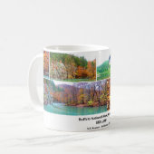 Büffel-Staatsangehörig-Fluss Kaffeetasse (Vorderseite Links)