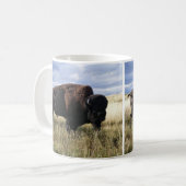 Büffel Stier Kaffeetasse (Vorderseite Links)