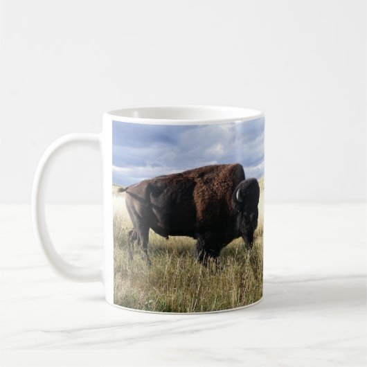Büffel Stier Kaffeetasse (Links)