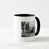 Büffel-Tanz bei Pueblo de Zuni Tasse (VorderseiteRechts)