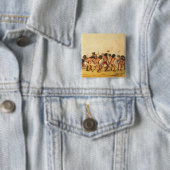 Büffel-Tanz, c.1832 Button (Beispiel)