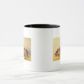 Büffel-Tanz, c.1832 Tasse (Zentrum)
