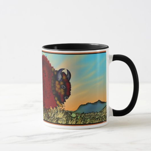 Büffel Tasse (Rechts)