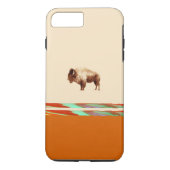 Büffel- u. Ureinwohnerentwurf Case-Mate iPhone Hülle (Rückseite)