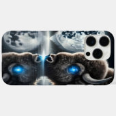 Büffel unter dem kosmischen Baldachin Case-Mate iPhone Hülle (Rückseite (Horizontal))