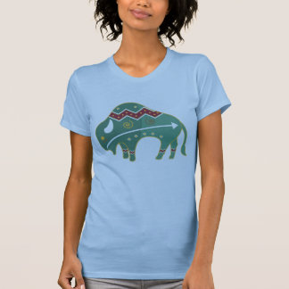Büffel-Ureinwohner-T-Shirt T-Shirt