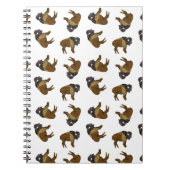 Büffel-Wurf-Notizbuch Notizblock (Vorderseite)