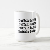 Büffelbüffel Büffelbüffel-Büffelbüffel Kaffeetasse (VorderseiteRechts)