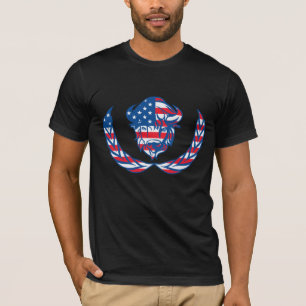 Büffelhauptflagge T-Shirt