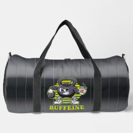 Buffeline Gym Kettlebell Character Duffel Bag Duffle Bag