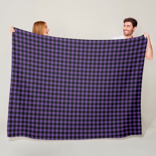 Büffelkariert Fleece-Decke Fleecedecke (Beispiel)