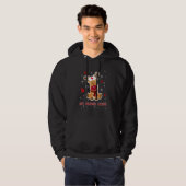 Büffelkariert-Rentier- oder Krankenpfleger-Crew St Hoodie (Vorne ganz)