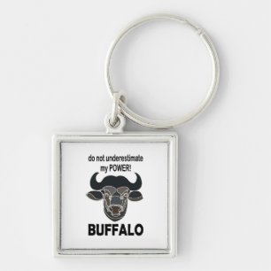 Büffelkopf Bison Tier Büffel Schlüsselanhänger