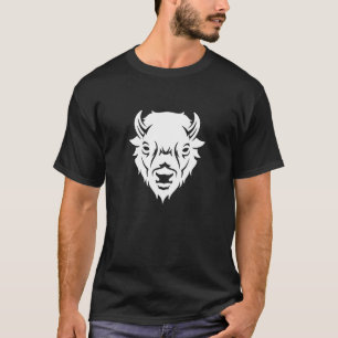Büffelkopf-Emblem-T-Shirt-Druck T-Shirt