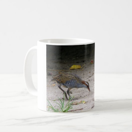 Büffelleder-mit einem Band versehene Schiene, Kaffeetasse (Vorderseite Links)