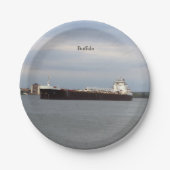 Büffelpapier Pappteller (Vorderseite)