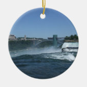 Büffelseite von Niagara Falls Keramikornament (Vorne)