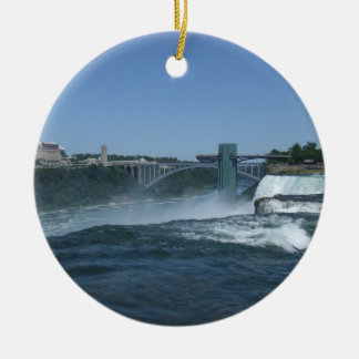 Büffelseite von Niagara Falls Keramikornament