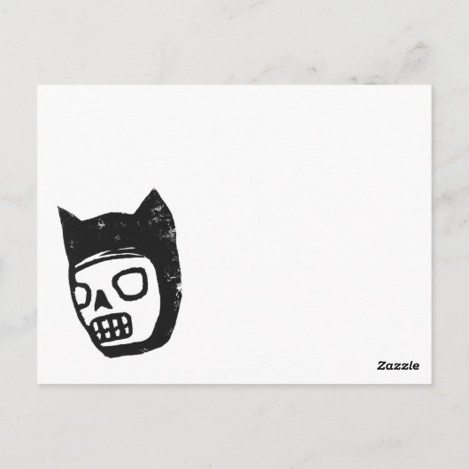 Büffelsonne Postkarte (Rückseite)