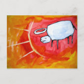 Büffelsonne Postkarte (Vorderseite)