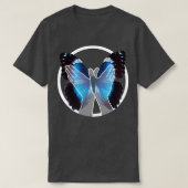 Bufferfly-Zeichen T-Shirt (Design vorne)
