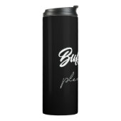 Buffering....please wait  thermosbecher (Nach links gedreht)