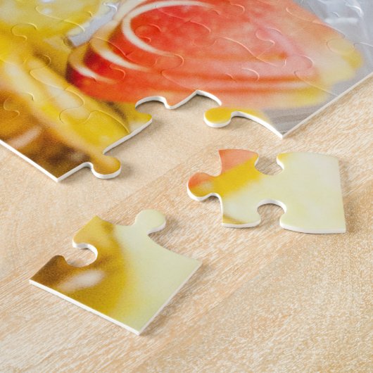 Buffet mit Obst und Gebäck Puzzle (Seite)